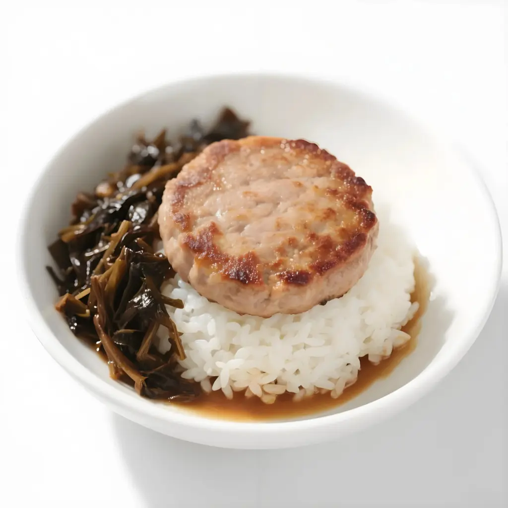 梅菜肉餅飯